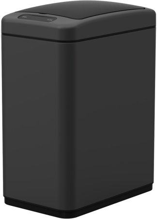 Ведро для мусора WeltWasser Navy BL 8L 10000003976 сенсорное Черное матовое 