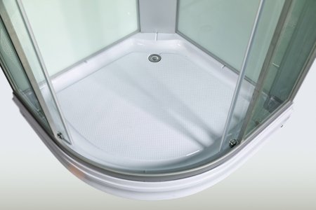 Душевая кабина WeltWasser WW500 Werra 1004 100x100 10000003233 профиль Хром стекло прозрачное 