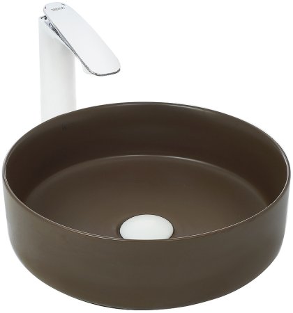 Раковина-чаша WeltWasser Elbach 3134 MBR 35 10000004519 Коричневая матовая 