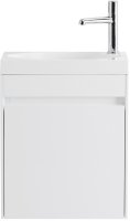Тумба с раковиной BelBagno PIETRA MINI-460-1A-SO-BL-L Bianco Lucido