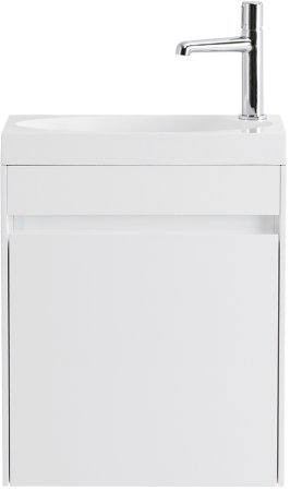 Тумба с раковиной BelBagno PIETRA MINI-460-1A-SO-BL-L Bianco Lucido 