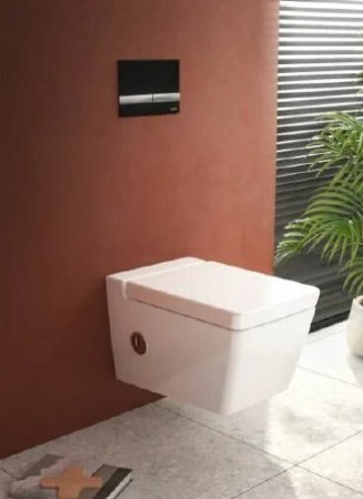 Кнопка смыва VitrA Select 740-1101 черный глянец/хром 