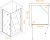 Душевой уголок RGW LE-034 (LE-003 + Z-14) 900x1000 