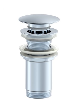 Донный клапан для раковины WONZON & WOGHAND, Хром (WW-88SS09-CR) 
