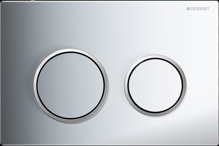 Кнопка смыва Geberit Omega 20 115.085.KL.1 белый/матовый хром 