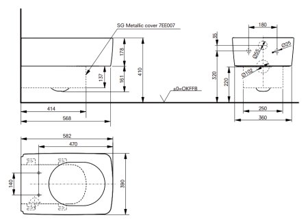 Унитаз подвесной Toto SG CW512YR 