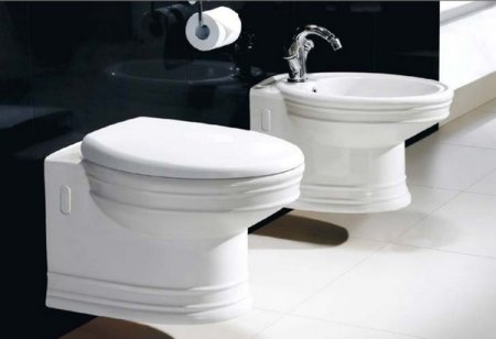 Биде Boheme Puro 955 подвесное Белое 