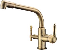 Смеситель для кухонной мойки Zorg Clean Water ZR 319 YF-33 BR