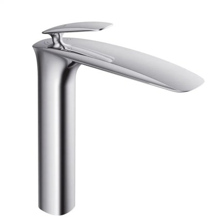 Смеситель для раковины высокий Rose R11 R1111, хром 