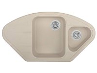 Мойка для кухни каменная Longran Lotus LTG 96х51 Арена