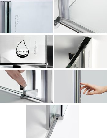 Душевая дверь в нишу WasserKRAFT Dinkel 58R05 120х200 см 