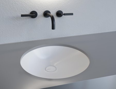 Раковина подстольная матовая 42x42 Salini MAREA 08 1802208M 