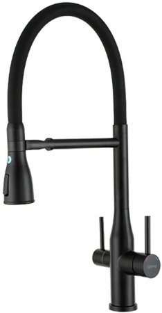 Смеситель для кухни Gappo G4399-76 Черный матовый 