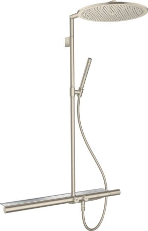 Душевая стойка Axor Showerpipe 27984820 шлифованный никель 