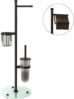 Стойка WasserKRAFT K-1246 темная бронза 