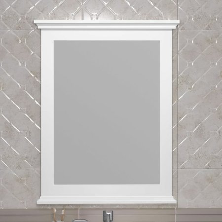 Зеркало Opadiris Палермо 60 00-00006724 Белое матовое 