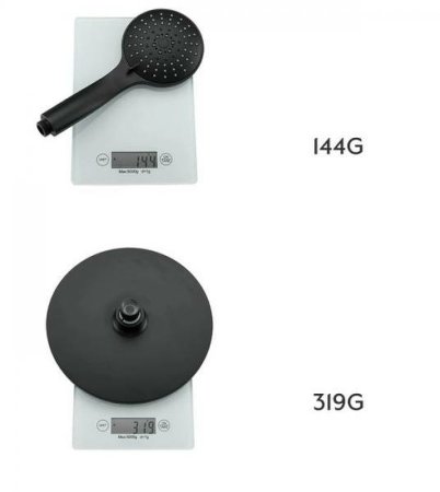 Душевая система Frap H29 F2429 Черная матовая 