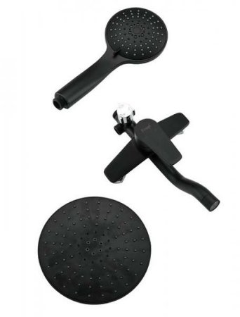 Душевая система Frap H29 F2429 Черная матовая 