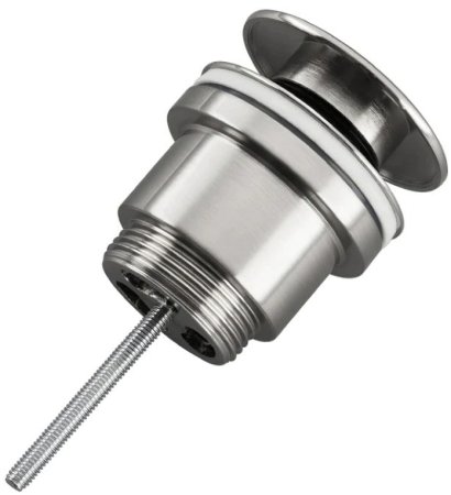 Донный клапан Frap F62-5 click-clack Сатин 