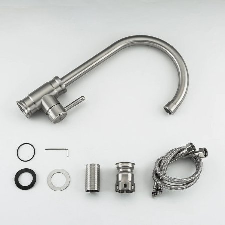 Смеситель для кухни Frap H899 F41899-3 Сатин 