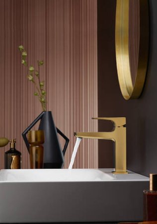 Смеситель для раковины Hansgrohe Metropol 32507990 Полированное золото 