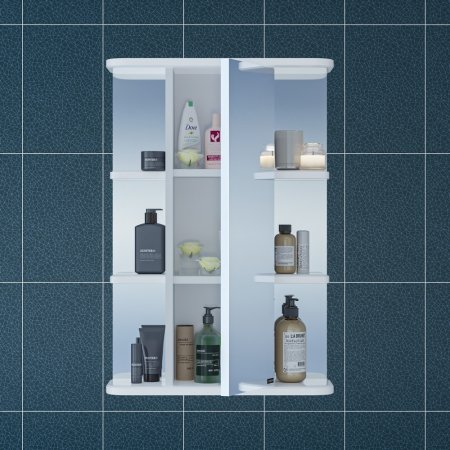 Зеркало-шкаф Санта Герда 50 фацет 