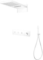 Душевая система Boheme Fusion 130-MW Белая матовая