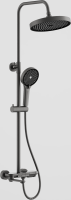 Душевая система BELZ оружейная сталь (B25713-3)
