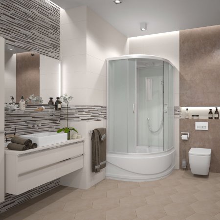 Душевая кабина Erlit Comfort ER3508TP-C3-RUS 