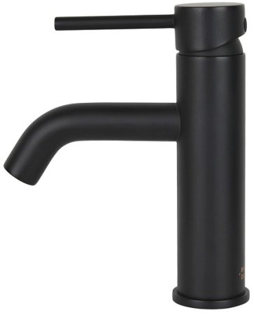 Смеситель для раковины Bronze de Luxe Scandi 1451B Черный матовый 