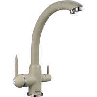 Смеситель G-Lauf GOP18-A093KS для кухни, песочный