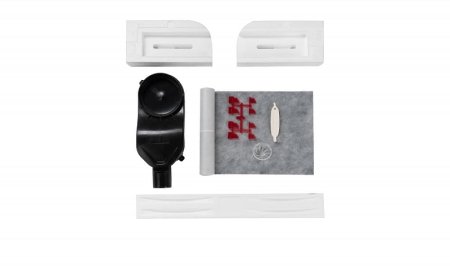 Душевой лоток Berges B1 Antik 500 091123 с решеткой Хром глянец 