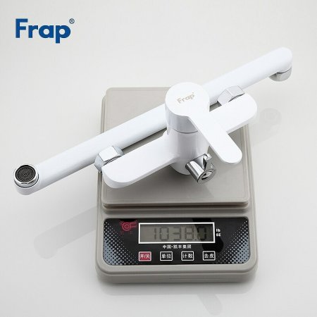 Смеситель для ванны Frap H41 F2241 универсальный Белый Хром 