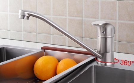 Смеситель для кухни Frap H21-5 F4921-5 Сатин 