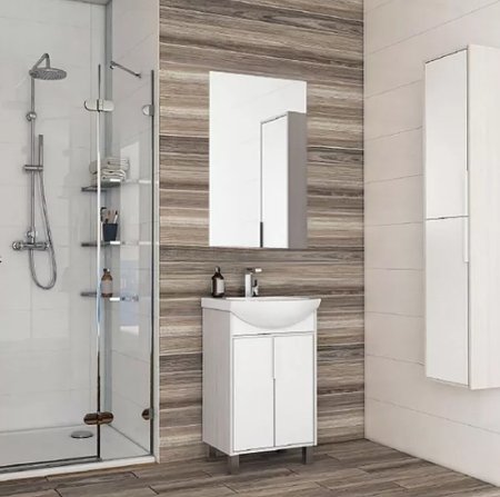 Зеркало Aquaton Рико 50 1A216302RI010 Белое 