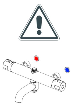 Душевая стойка Omnires Y Y1234ALBL с термостатом, черный полуматовый 