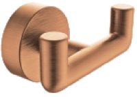 Крючок для ванной комнаты двойной Raglo R320.052.33, медь