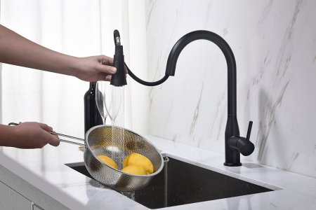 Смеситель для кухни Timo Saona 2336/03FL черный 