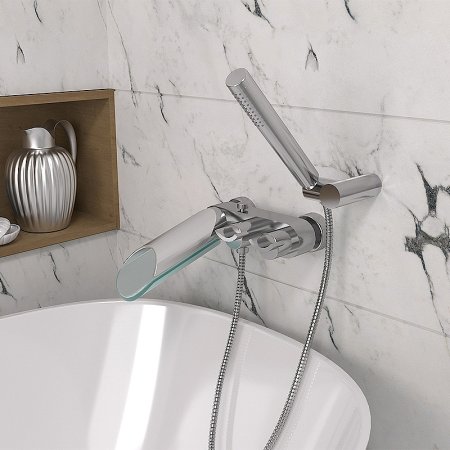 Смеситель для ванны Paini Morgana 73CR105VRKM Хром 