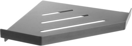 Полка металличеcкая угловая FIXSEN HI-TECH FX-841F, графит 