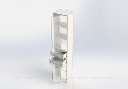 Пенал Aquanet Моника 40 R белый 