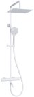 Душевая система WasserKRAFT A188.254.155.WM Thermo с термостатом Белая матовая 