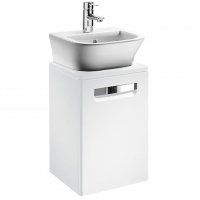 Тумба под раковину Roca The Gap 45 ZRU9302735 подвесная Белая матовая