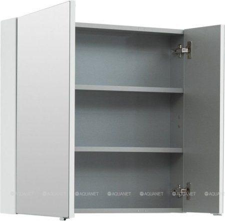 Зеркало-шкаф Aquanet Порто 70 белый 