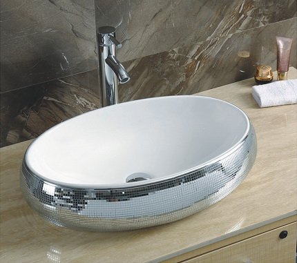Раковина CeramaLux NC 397-930 накладная 