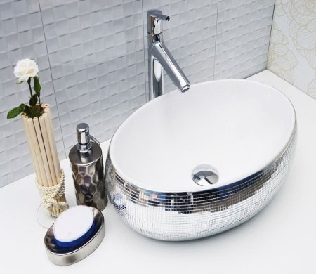 Раковина CeramaLux NC 397-930 накладная 