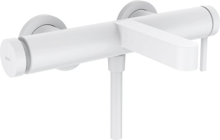 Смеситель Hansgrohe Finoris 76420700 для ванны с душем, матовый белый 