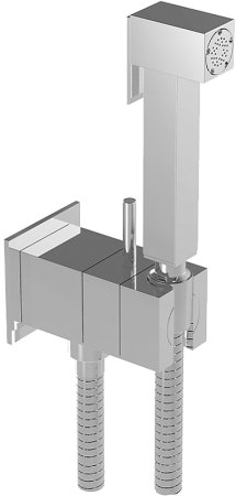 Гигиенический душ со смесителем Cisal Shower CU00794521 Хром 