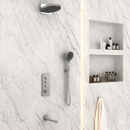 Душевая система Vincea Inspire VSFW-433TI1CH с термостатом Хром 