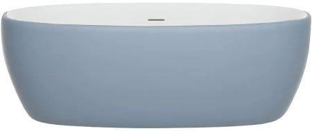 Ванна из искусственного камня Salini Luce 170х85 100121MRH покраска по RAL снаружи матовая 